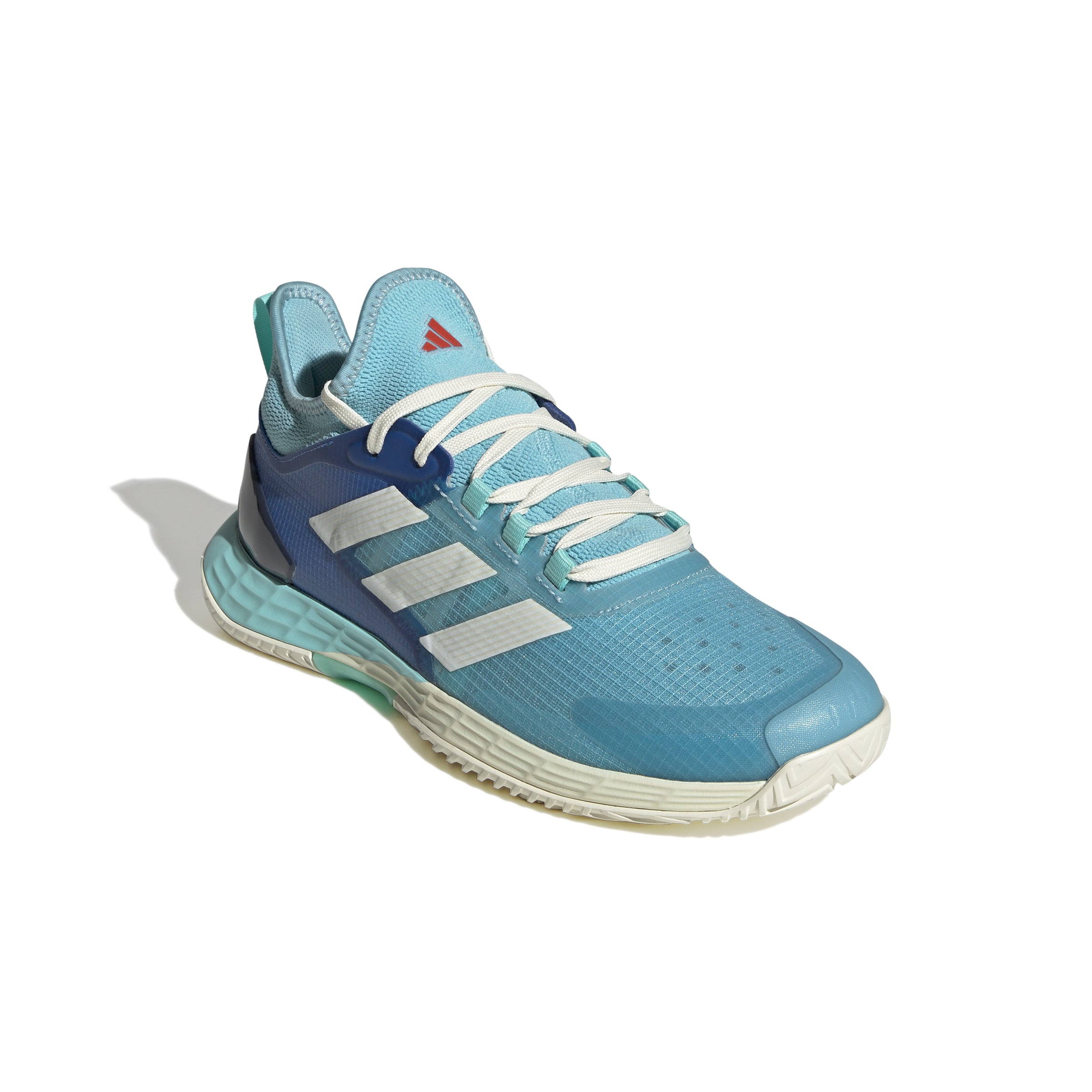 **Adidas Adizero Ubersonic 4.1 Men's Tennis Shoes - Light Aqua (ID1562) | Lightweight & Breathable for Competitive Play & Training**