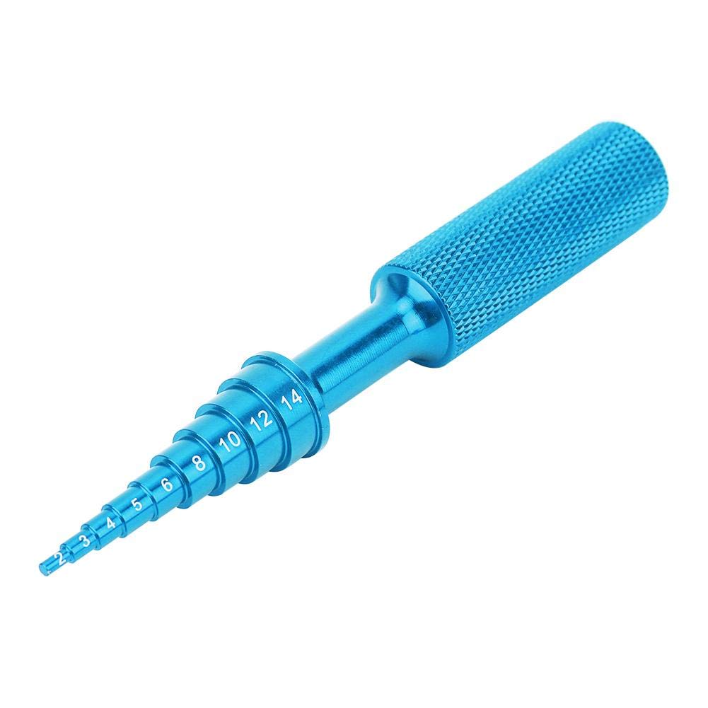 铝合金RC车轴承拆卸工具 转向轮毂拆卸器 RC车配件(蓝色) 适用于RC车维修与升级