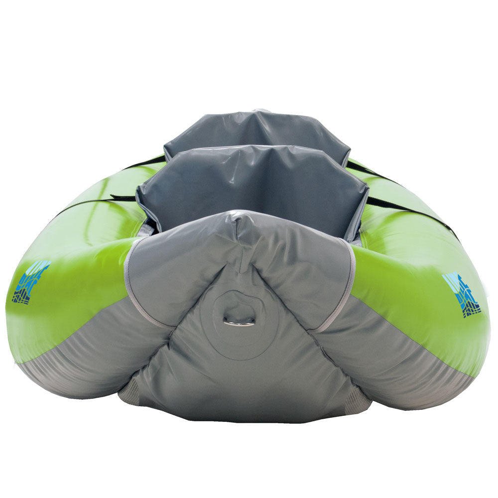 AIRE Outfitter II Inflatable Kayak - Lightweight & Portable 2-Person Kayak for Camping, Fishing & River Adventures