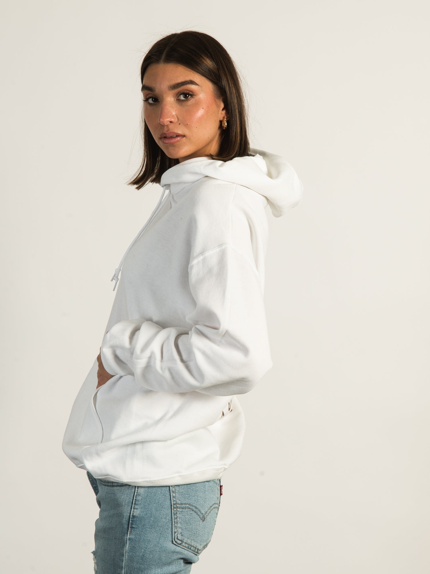 Buy Her Flowers Hoodie - Women's Soft Fleece Pullover Sweatshirt for Casual Wear & Gifts | Clearance Sale