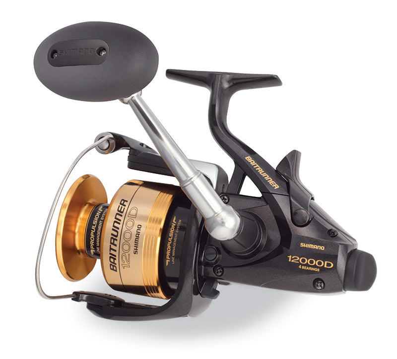 Shimano Baitrunner D Spinning Fishing Reel - Saltwater & Freshwater Fishing Gear for Surf, Pier, and Boat Angling