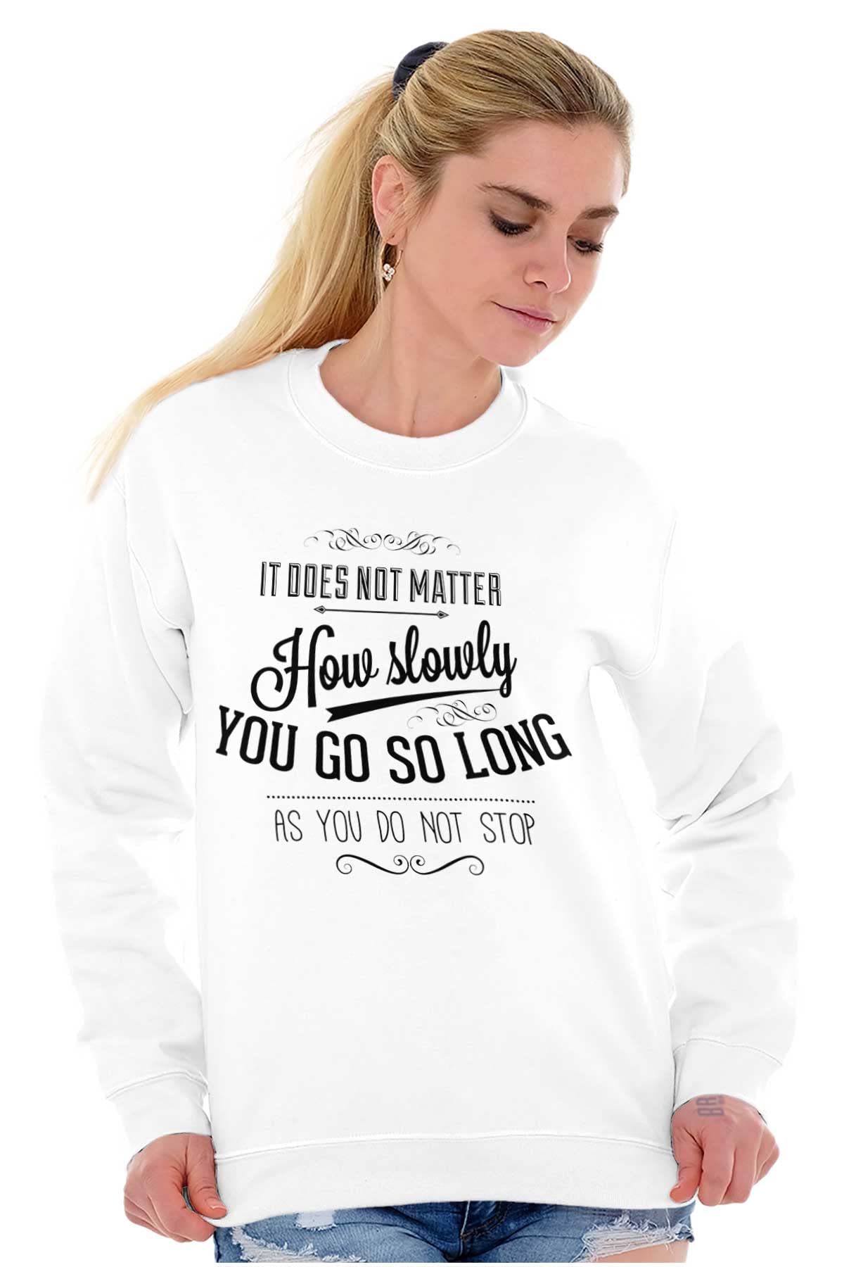 Be Nice Pretty Flower Sweet Inspiring Women's Crewneck Sweatshirt | Cute Casual Pullover for Everyday Wear, Coffee Dates & Weekend Outfits
