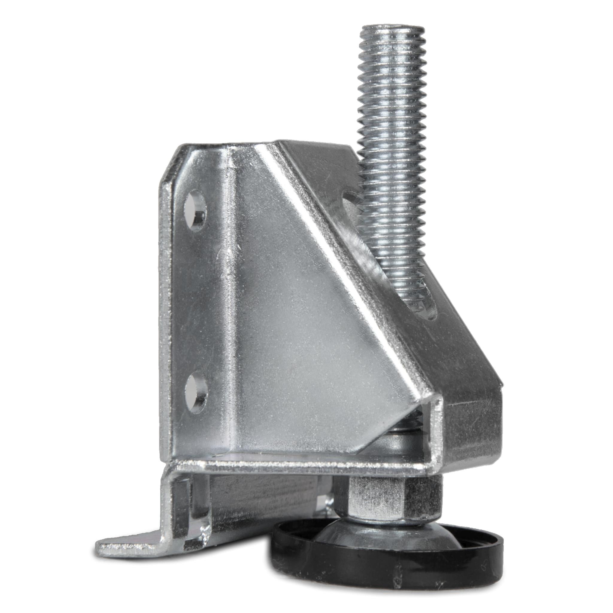 Heavy Duty Adjustable Leveling Furniture Feet with L-Shaped Mounting Brackets - 4 Pack - Perfect for Sofas, Cabinets, and Wobbly Tables - Stabilize Uneven Furniture on Any Floor Surface