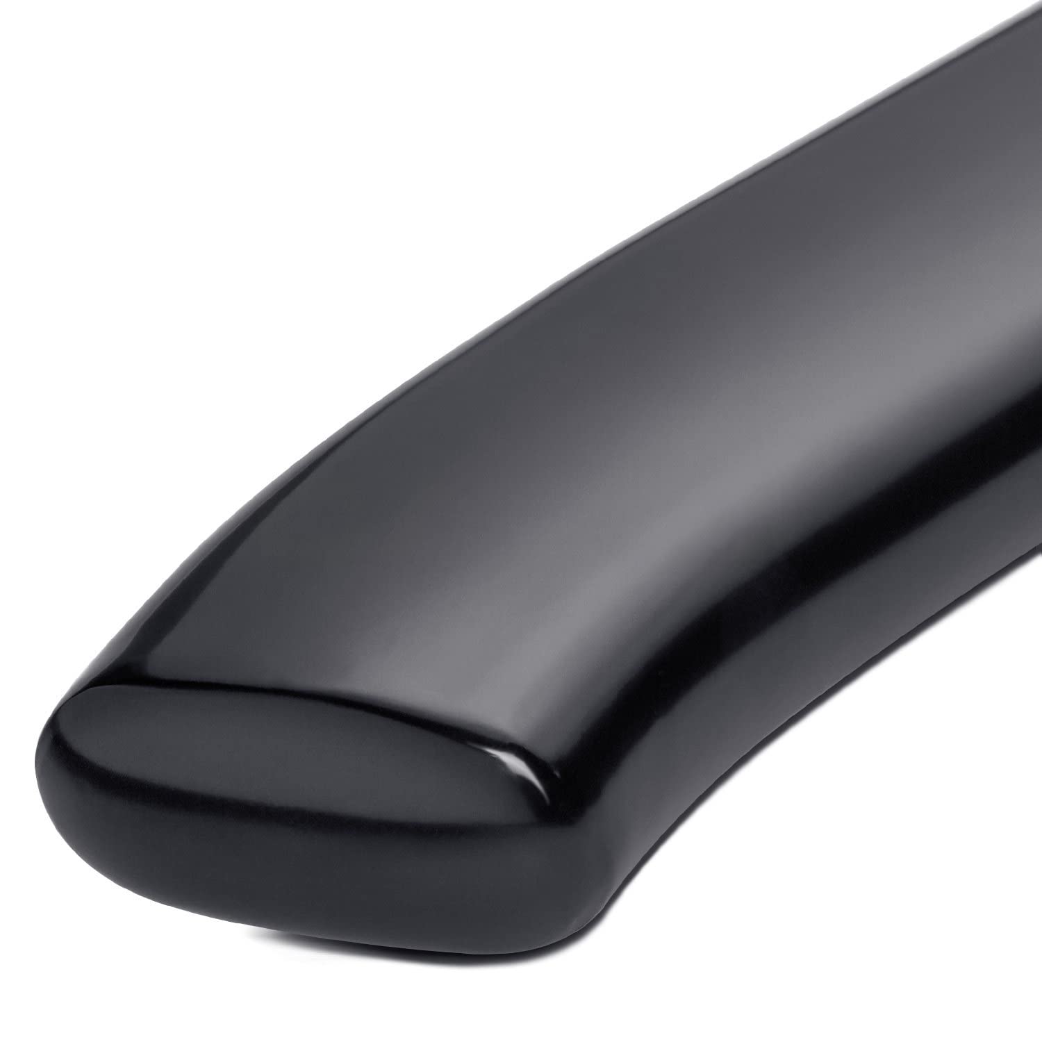 Steelcraft 423309BP 5-Inch Premium Black Oval Side Bars for Trucks & SUVs - Heavy Duty Running Boards for Off-Road & Daily Driving