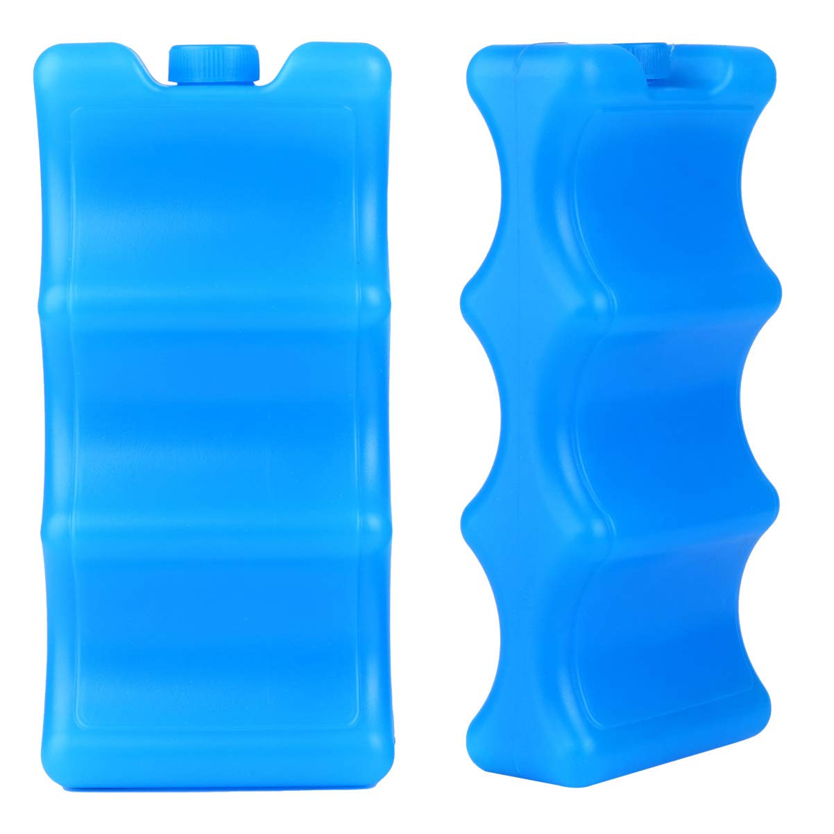 FOMIYES Reusable Breastmilk Ice Packs - 2pcs Contoured Gel Packs for Baby Bottles, Perfect Fit for Breastmilk Storage & Keeping Milk Fresh | Ideal for Daycare, Travel & On-the-Go Moms