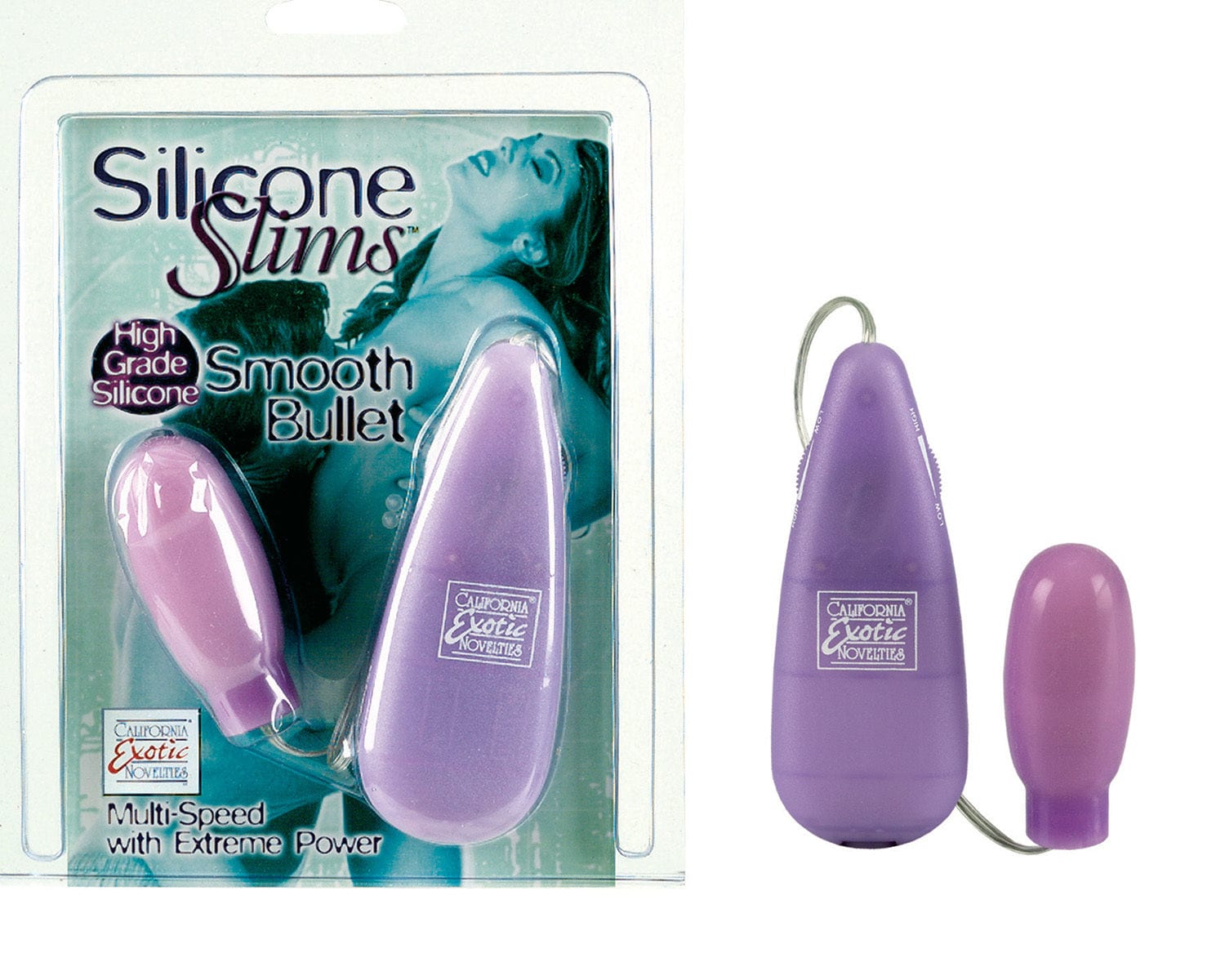 Slim Purple Silicone Vibrating Bullet - Ultra Smooth & Quiet Personal Massager for Relaxation & Intimate Moments - Perfect for Couples & Solo Use