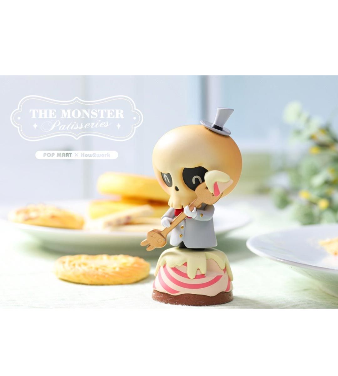 Labubu The Monsters Patisseries Series - Cute Collectible Vinyl Figures for Home Decor, Office Display & Anime Fans Gift