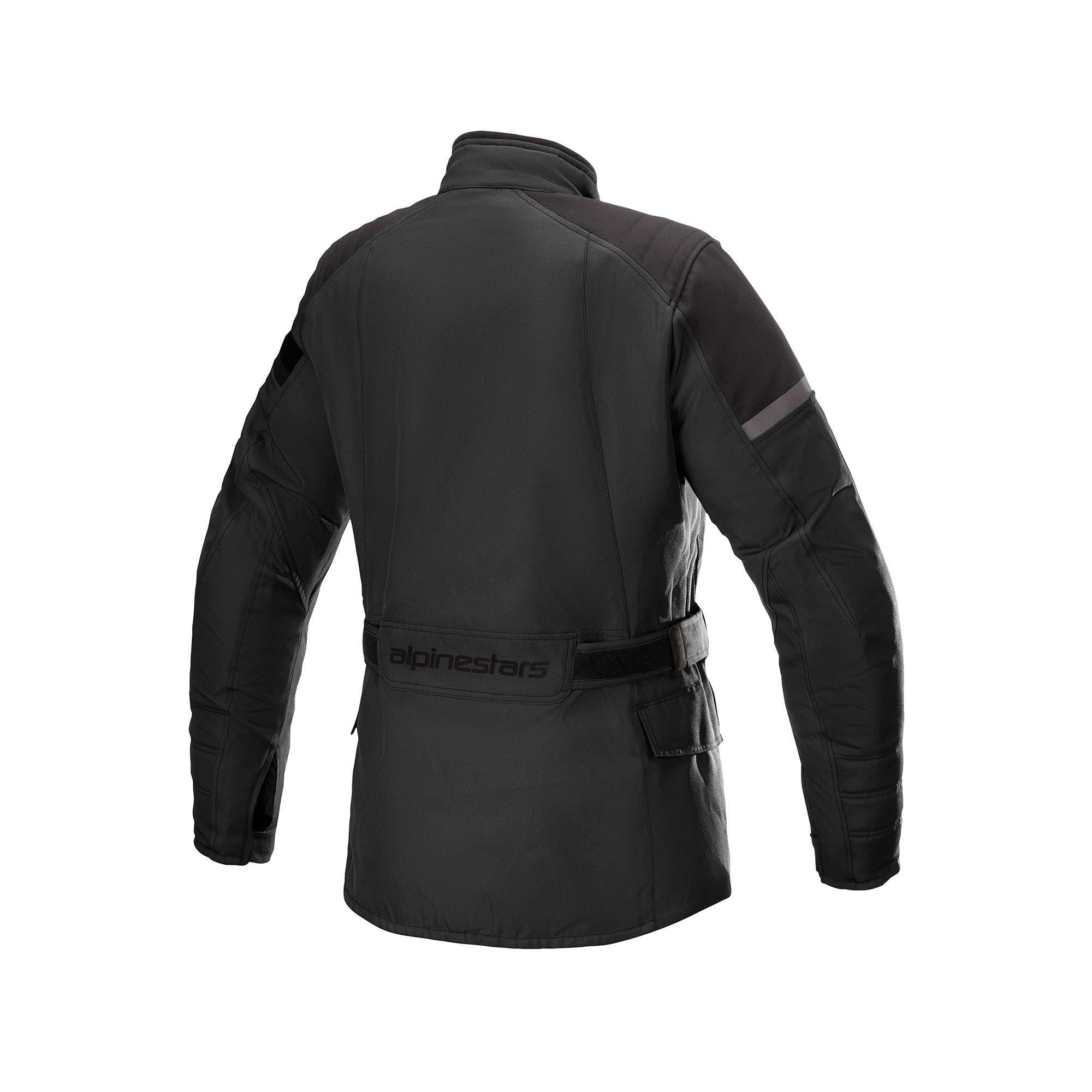Alpinestars Stella Gravity Drystar Women's Motorcycle Jacket - Small, Black/Black - Waterproof & Windproof Riding Gear for Street & Adventure Biking