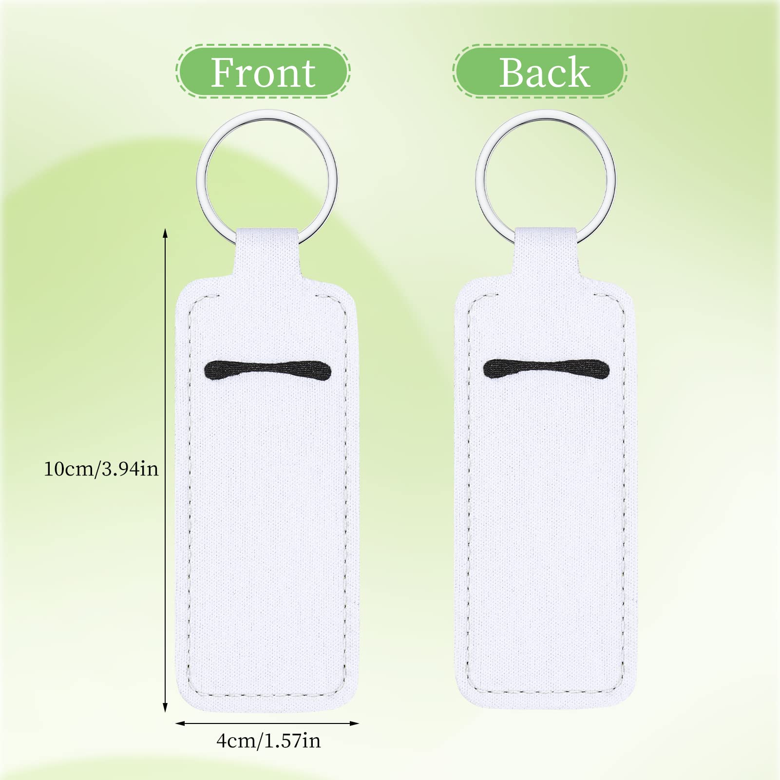 Custom Photo & Text Lip Balm Holder Keychain - Personalized Chapstick Keychain for Women - Great for Gifts, Promotions & Everyday Carry (Home, Office, Gym, Travel)