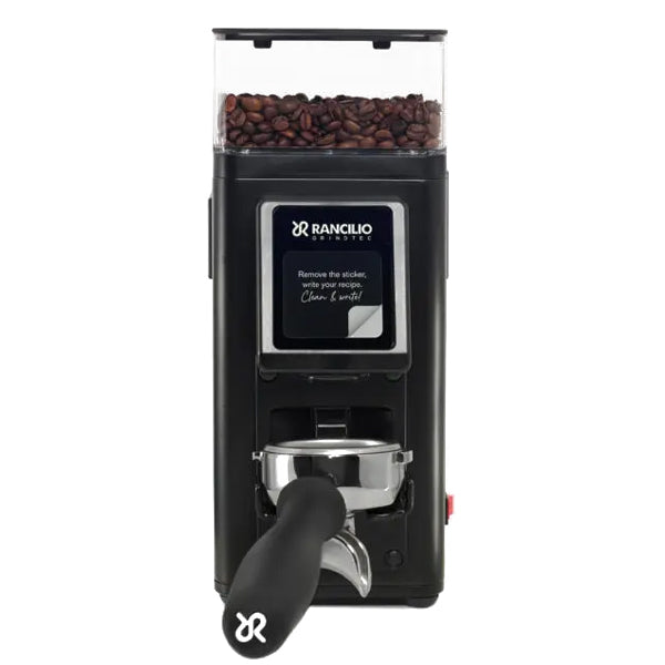 Premium Rancilio Stile Coffee Grinder - Electric Burr Grinder for Espresso & French Press - Adjustable Coarseness, Quiet Operation - Perfect for Home Baristas & Coffee Enthusiasts
