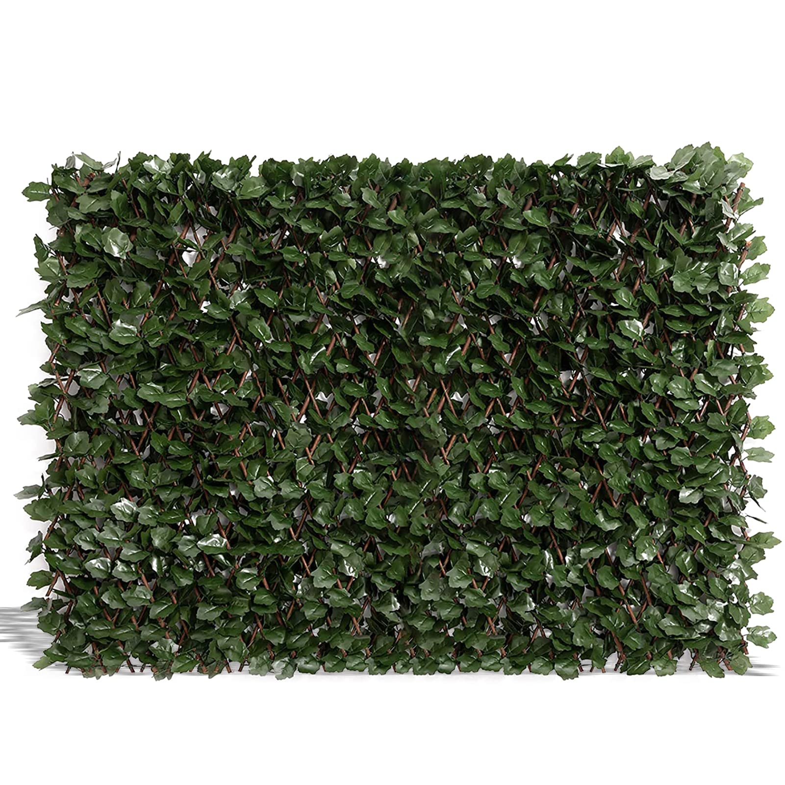DOEWORKS Expandable Fence Privacy Screen - Double Sided Artificial Ivy Leaves Panel for Balcony, Patio, Backyard - Outdoor Garden Decor, Home Decoration | Perfect for Creating Shade, Enhancing Privacy & Beautifying Outdoor Spaces