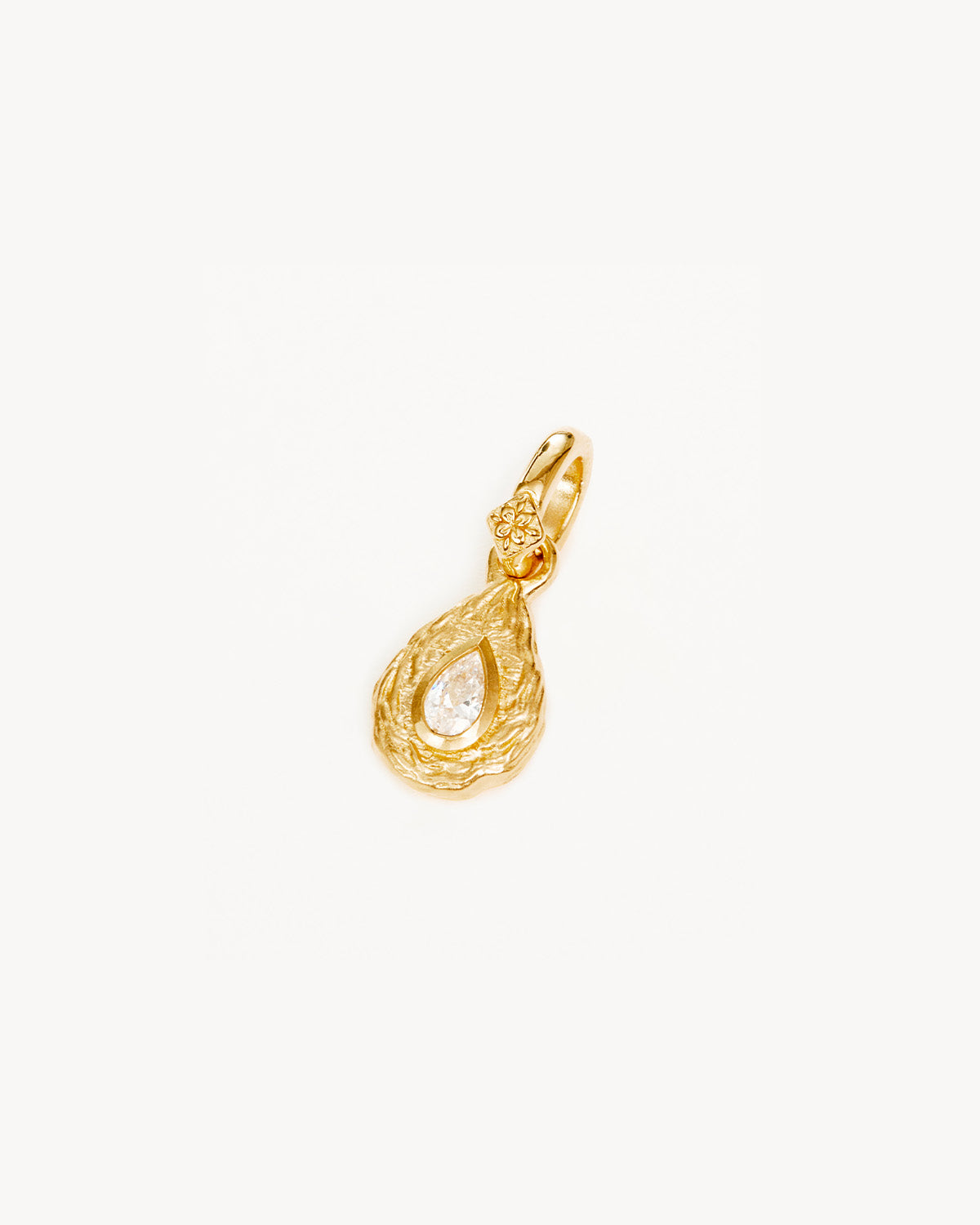 18K Gold Vermeil Love Birthstone Pendant Necklace for April - Perfect Gift for Anniversary, Birthday & Valentine's Day