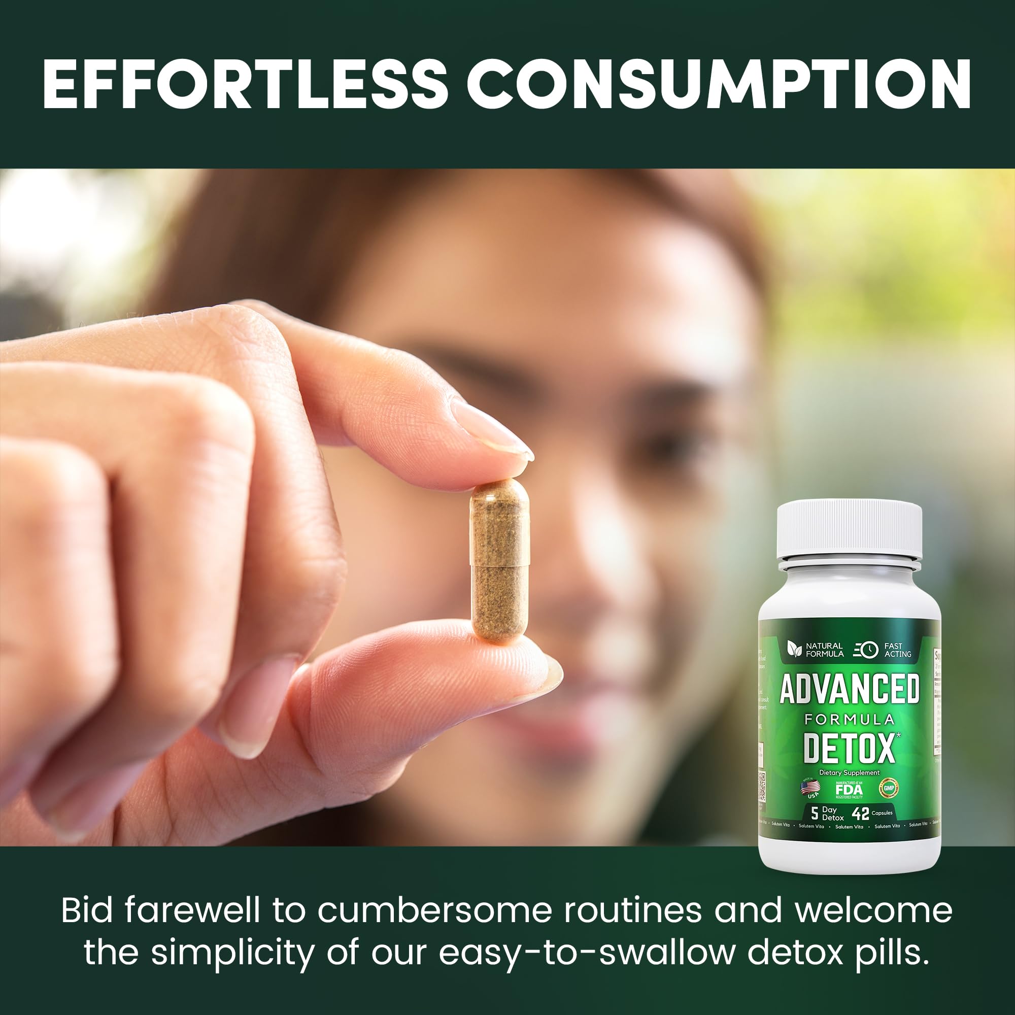Natural Detox Cleanse Supplement with Milk Thistle & Licorice Powder - Advanced Body Detox for Women & Men - 126 Capsules (3 Pack) for Liver Support & Digestive Health - Perfect for Post-Holiday Cleanse & Wellness Routine