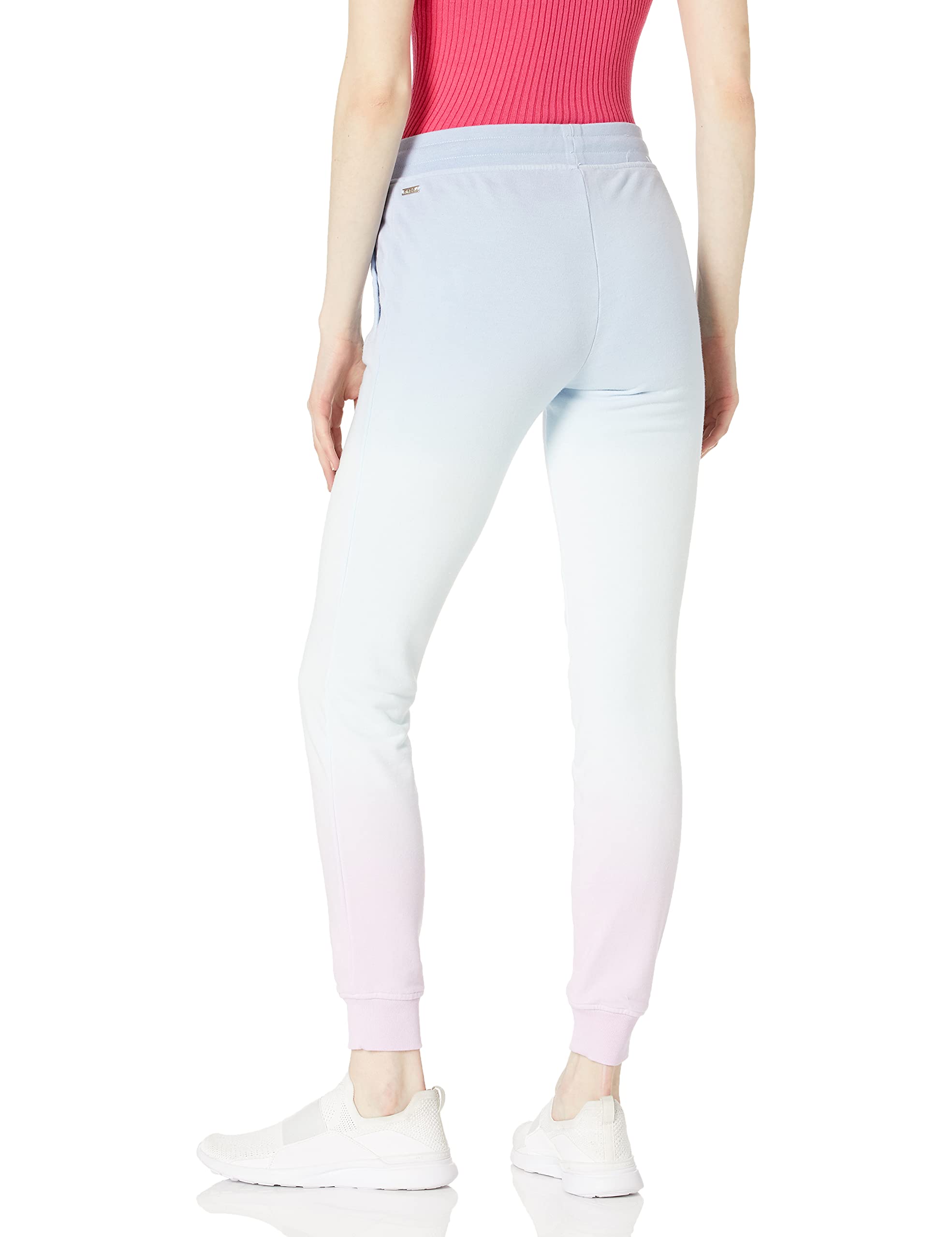 Andrew Marc Women's French Terry Long Tie Dye Jogger Pants - Soft Lounge & Athletic Wear for Yoga, Running & Casual Outfits