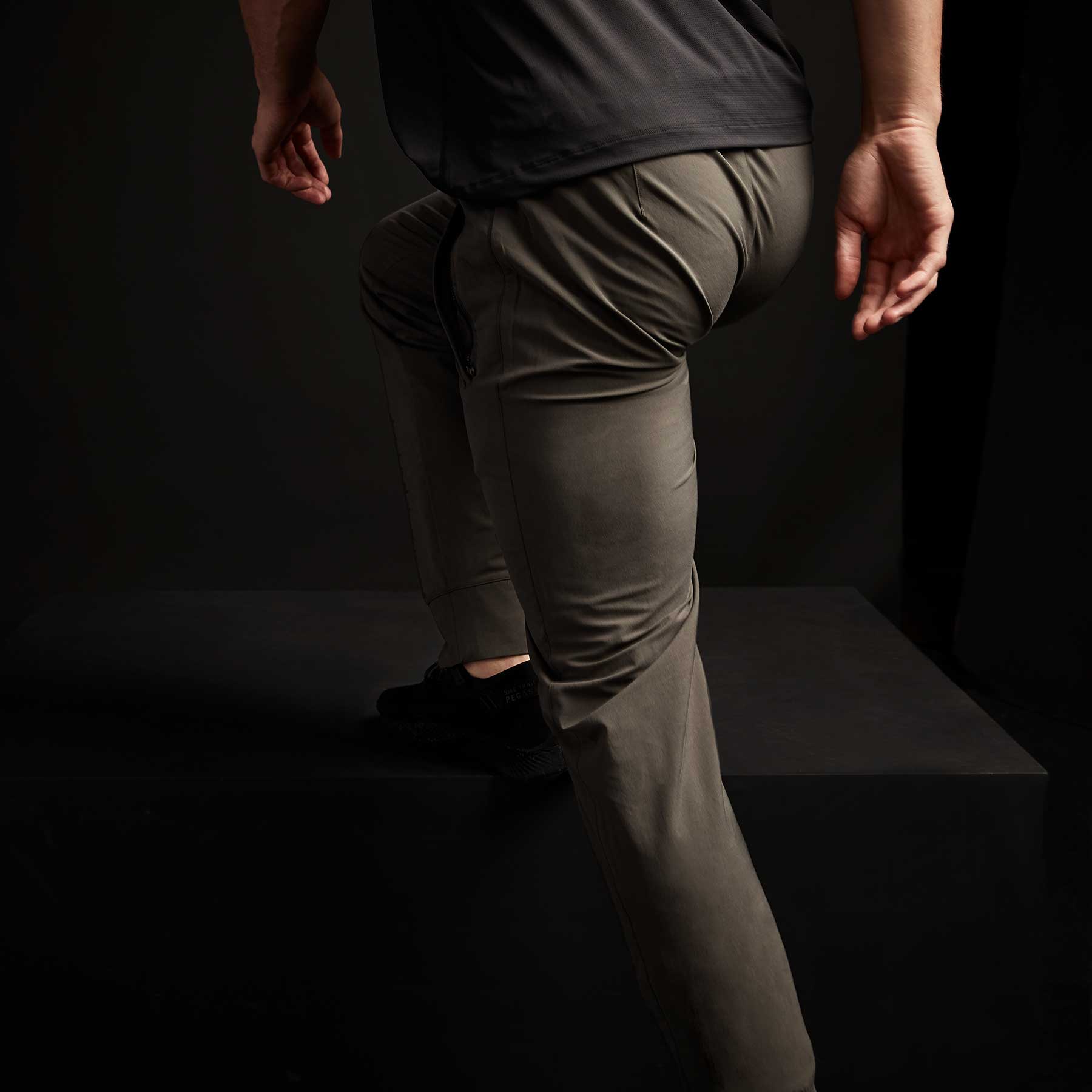 Yosemite Performance Cotton Pants for Men - Dark Olive - Comfortable & Durable for Hiking, Camping & Outdoor Adventures