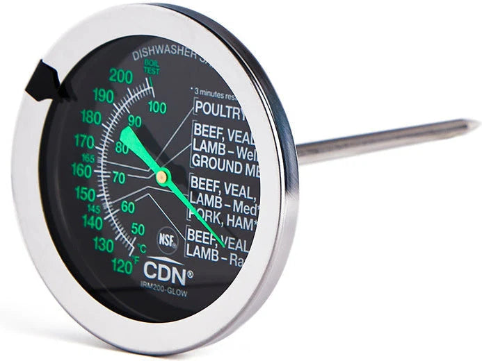 Premium CDN Therm Dial Cooking Thermometer for Meat, Poultry, BBQ - Accurate Instant Read Kitchen Tool for Grilling, Roasting, Baking & Food Safety