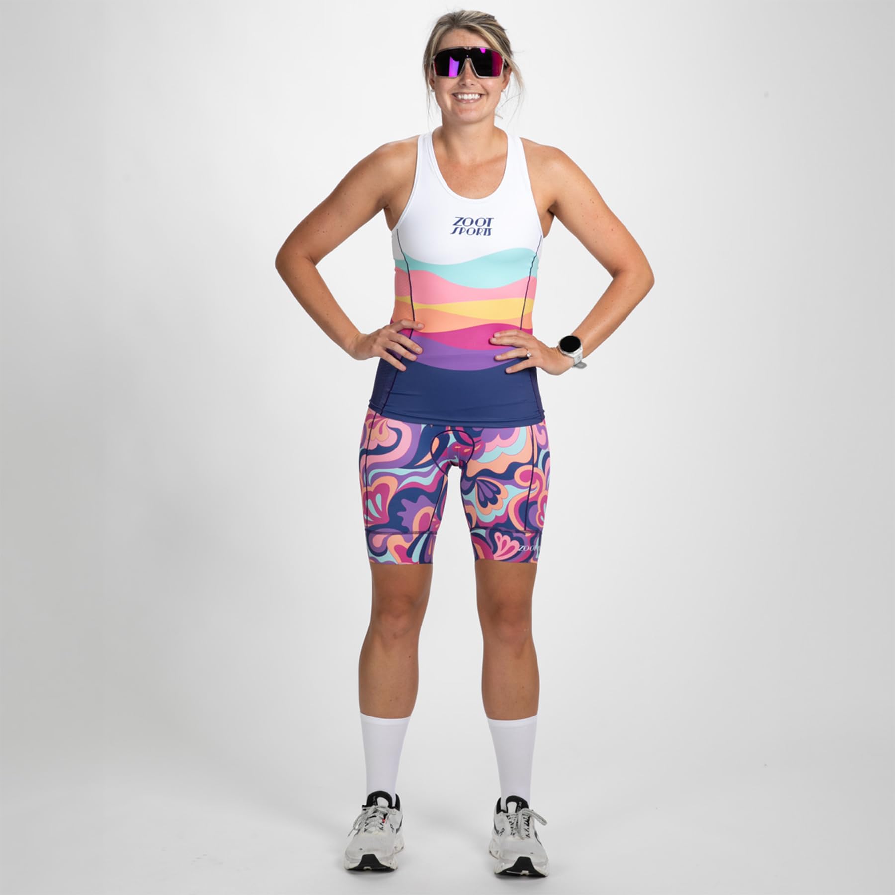 Zoot Women's LTD 6-Inch Triathlon Shorts - Quick-Dry UPF 50+ Padded Cycling Shorts for Swim Bike Run - Perfect for Triathlons, Endurance Training & Outdoor Sports Activities