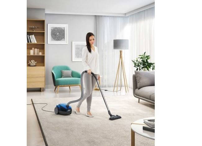 Electrolux Z1220 CompactGO Bagged Vacuum Cleaner - Powerful Lightweight Upright Vacuum for Pet Hair, Hard Floors & Carpets | Ideal for Home, Apartment & Office Cleaning