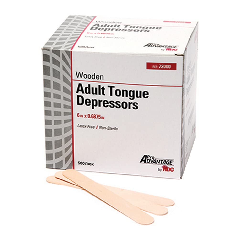 Sterile Adult Tongue Depressors 6