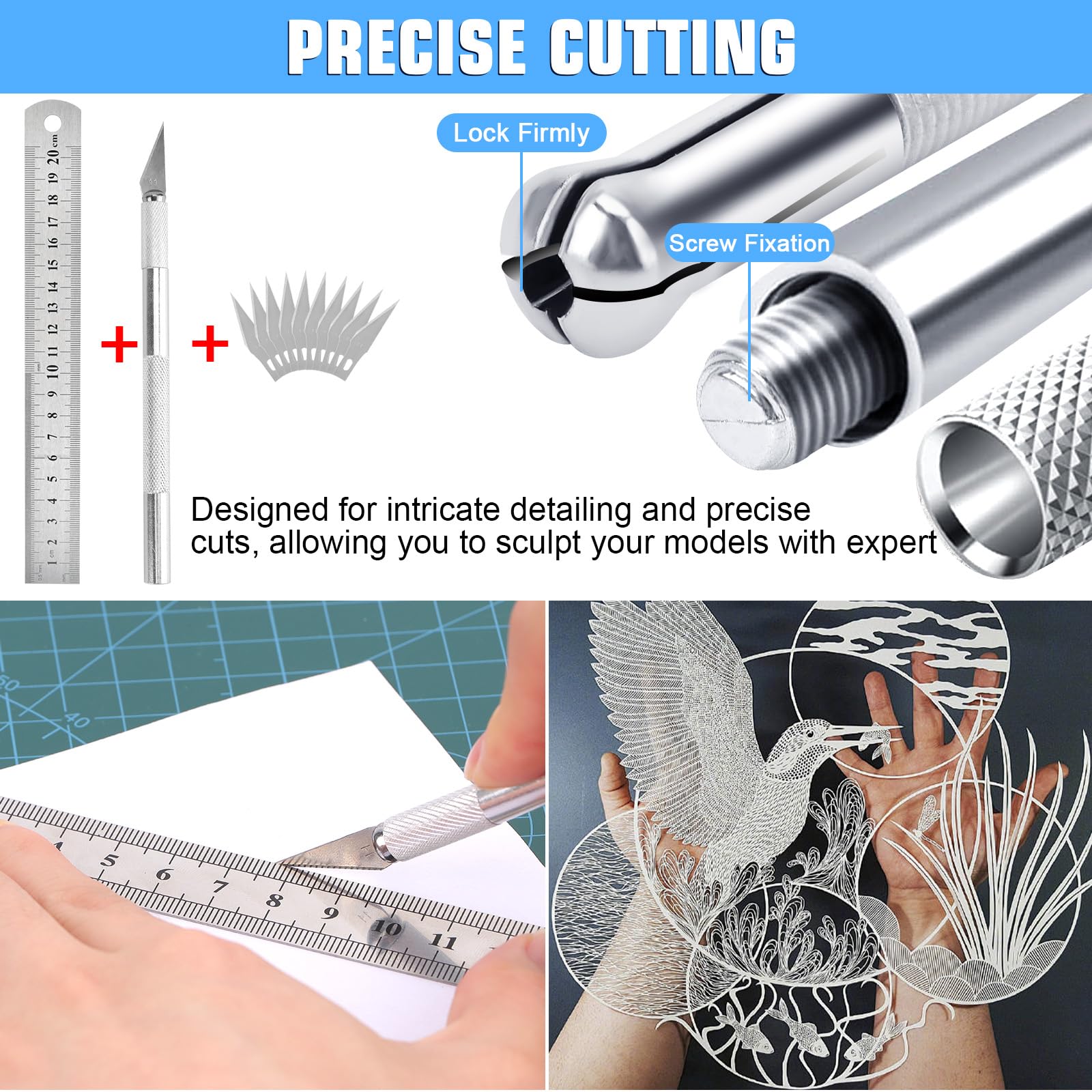 53 PCS Gundam Model Tools Kit - Professional Hobby Building Set for Repair & Crafting | Perfect for Modelers & DIY Enthusiasts