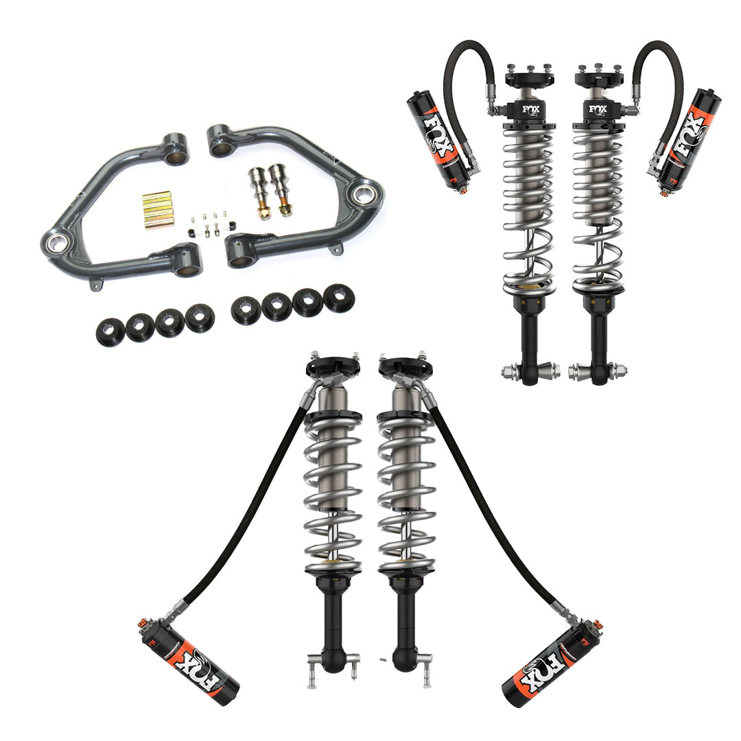 2021-2023 Ford Bronco 4-Door Fox Performance Elite Series RR 2.5 Coilovers Kit - Front & Rear Suspension with Upper Control Arms - Off-Road Adventure & Daily Driving Upgrade