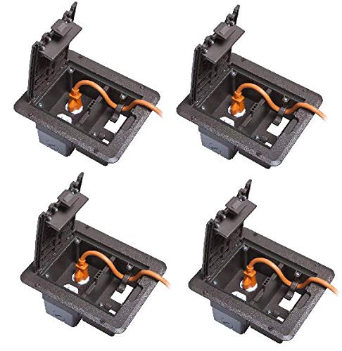 TayMac 1-Gang Deck & Floor Cover Plate - 4