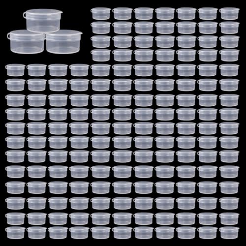 Zfyoung 150 pcs plastic cosmetic jar