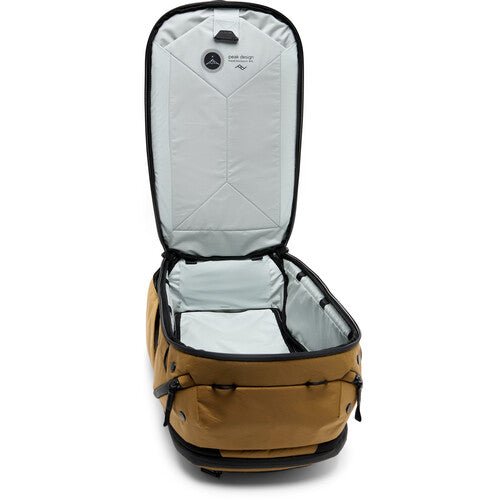 Peak Design 45L Travel Backpack - Durable Coyote Color for Adventure Travel, Hiking & Business Trips - Waterproof Carry-On Backpack with Laptop Compartment