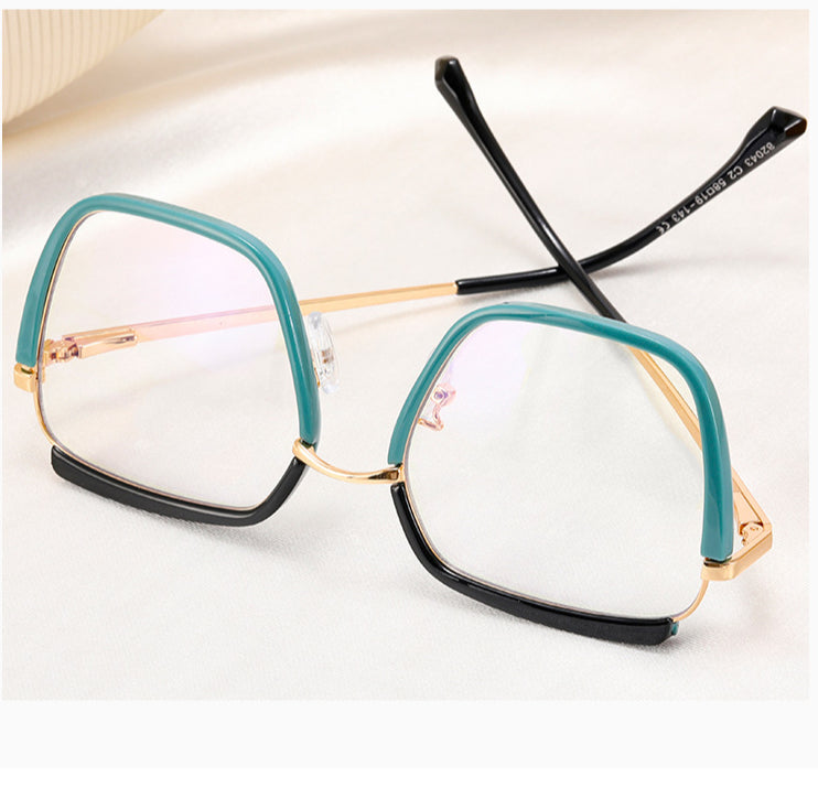 TR90 Square Glasses Frames 82043 - Lightweight & Durable Eyewear for Men & Women | Perfect for Reading, Working & Daily Use