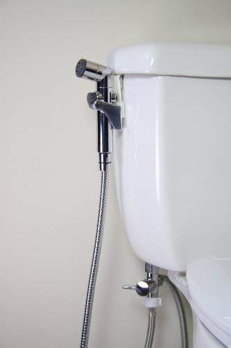 Brondell CS-30 CleanSpa Handheld Bidet Sprayer - Chrome Finish | Easy-to-Install Toilet Bidet Attachment for Enhanced Personal Hygiene | Perfect for Bathroom, RV & Travel Use