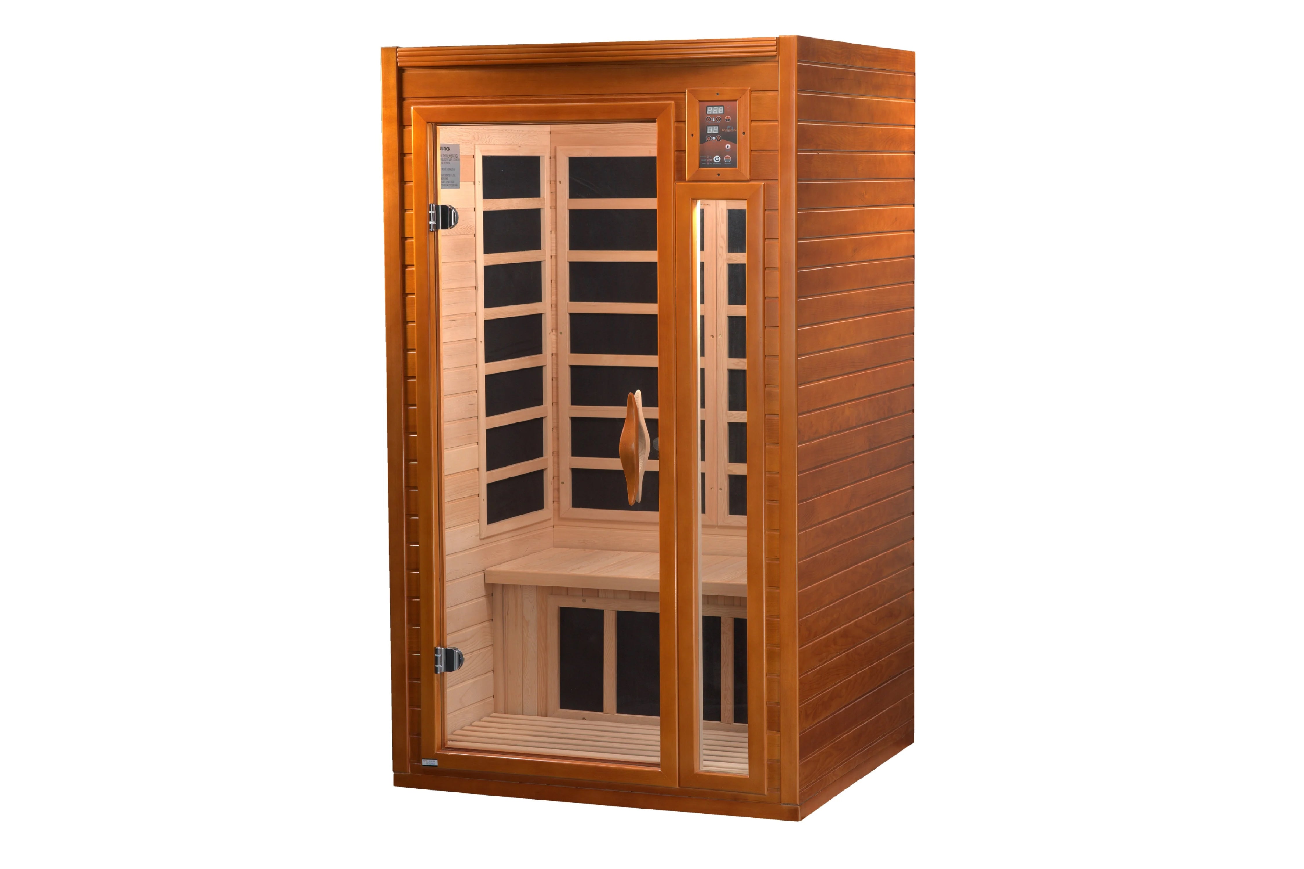 Dynamic Barcelona Elite Ultra Low EMF Far Infrared Sauna for Home Spa Therapy & Detox - Relaxation & Pain Relief Solution