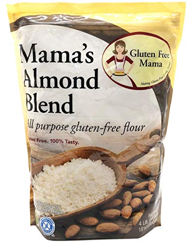 3-Pack Gluten Free Almond Blend Flour - Non-Gritty Texture, Great Taste - Certified Gluten Free All Purpose Baking Flour - Safe for Celiac Diet - Perfect for Cookies, Cakes & Breads