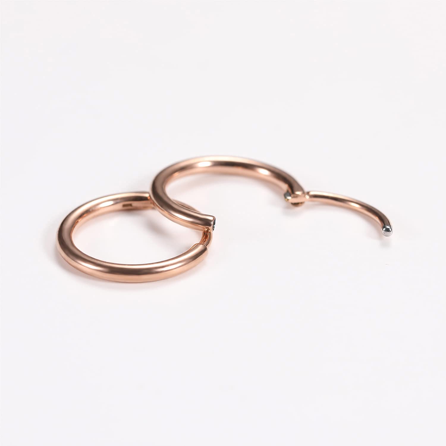 20G Hoop Earrings for Women & Girls - 316L Surgical Steel Hypoallergenic Cartilage Earrings - 2 Piece Set - Perfect for Everyday Wear & Piercing Jewelry