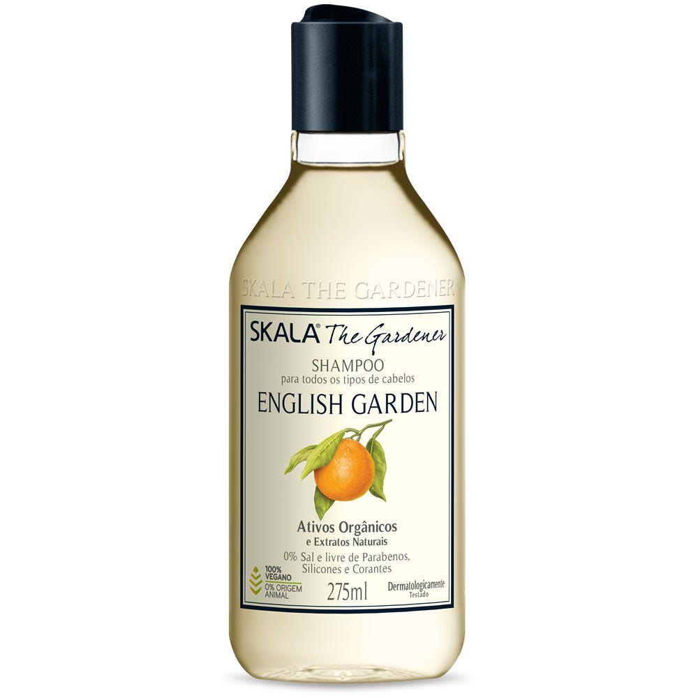 Skala English Garden Shampoo - Natural Hair Care for Dry & Damaged Hair | Perfect for Daily Use & Salon-Quality Results at Home