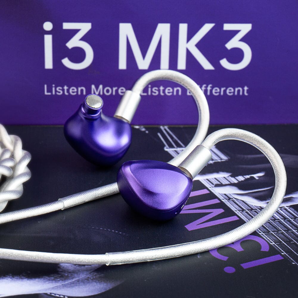 TRI I3 MK3 3rd Generation Planar Magnetic + Balanced Armature + Dynamic Driver Hybrid Flagship In-Ear Earphones - Perfect for Audiophiles, Studio Monitoring & High-Fidelity Music Listening