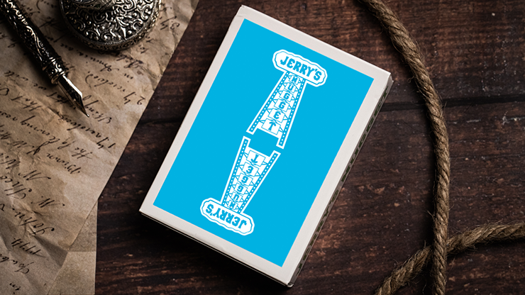 Jerry's Nugget Marked Monotone Playing Cards - Premium Casino Grade Poker Cards for Magic Tricks, Cardistry & Professional Game Nights