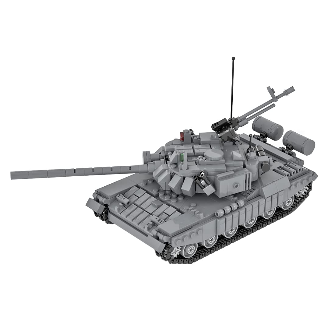 HMANE Soviet Russian T-72 Tank Building Set - 776 Pieces MOC Military Model Kit, Compatible with Lego Bricks | Collectible Tank Toy for Adults & Kids, Perfect for Military Enthusiasts & Model Builders