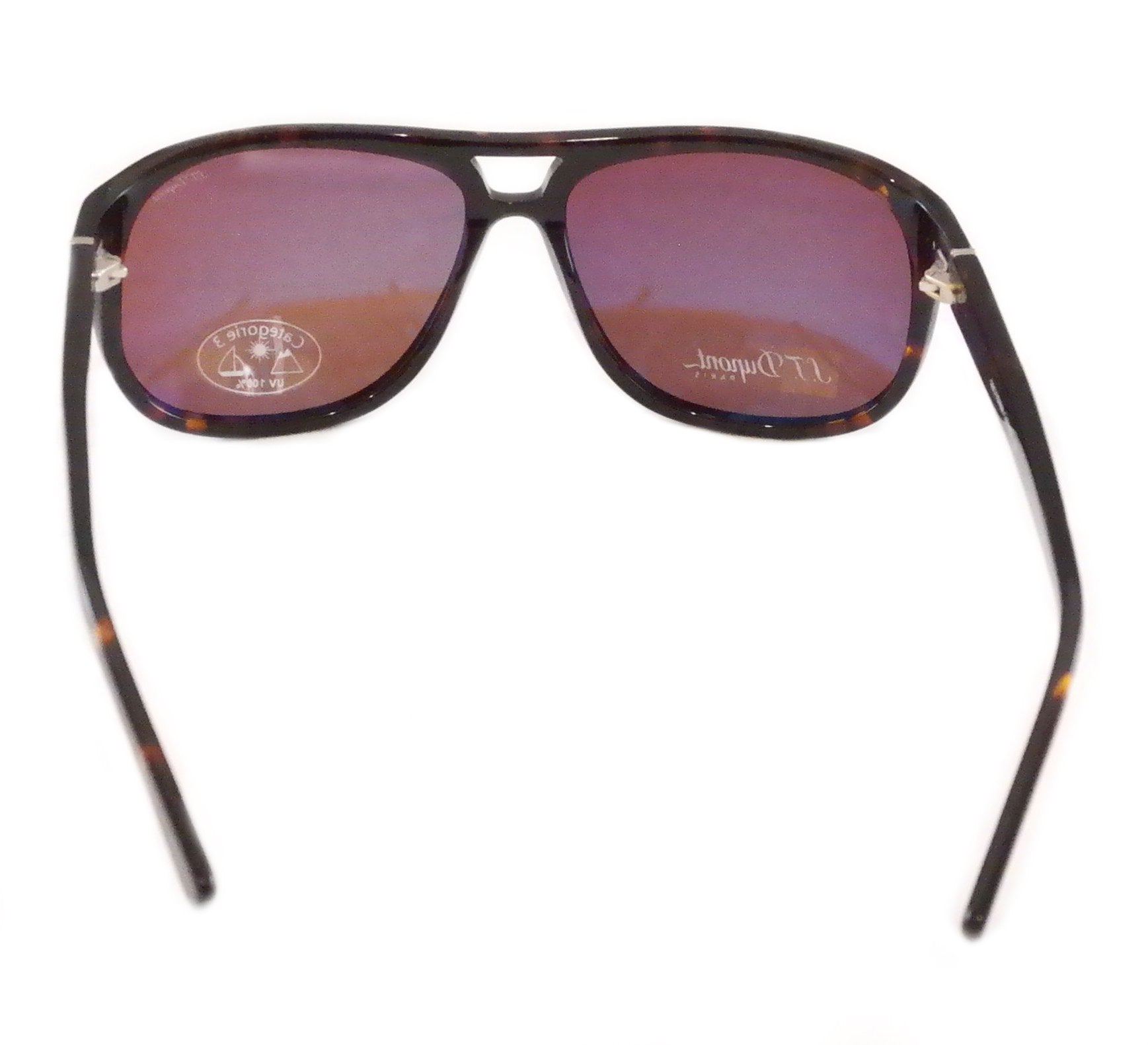 S.T. Dupont 100% UV Protection Sunglasses for Men & Women - Purple, Gray, Black, Brown - Fashionable & Durable for Driving, Beach & Outdoor Activities