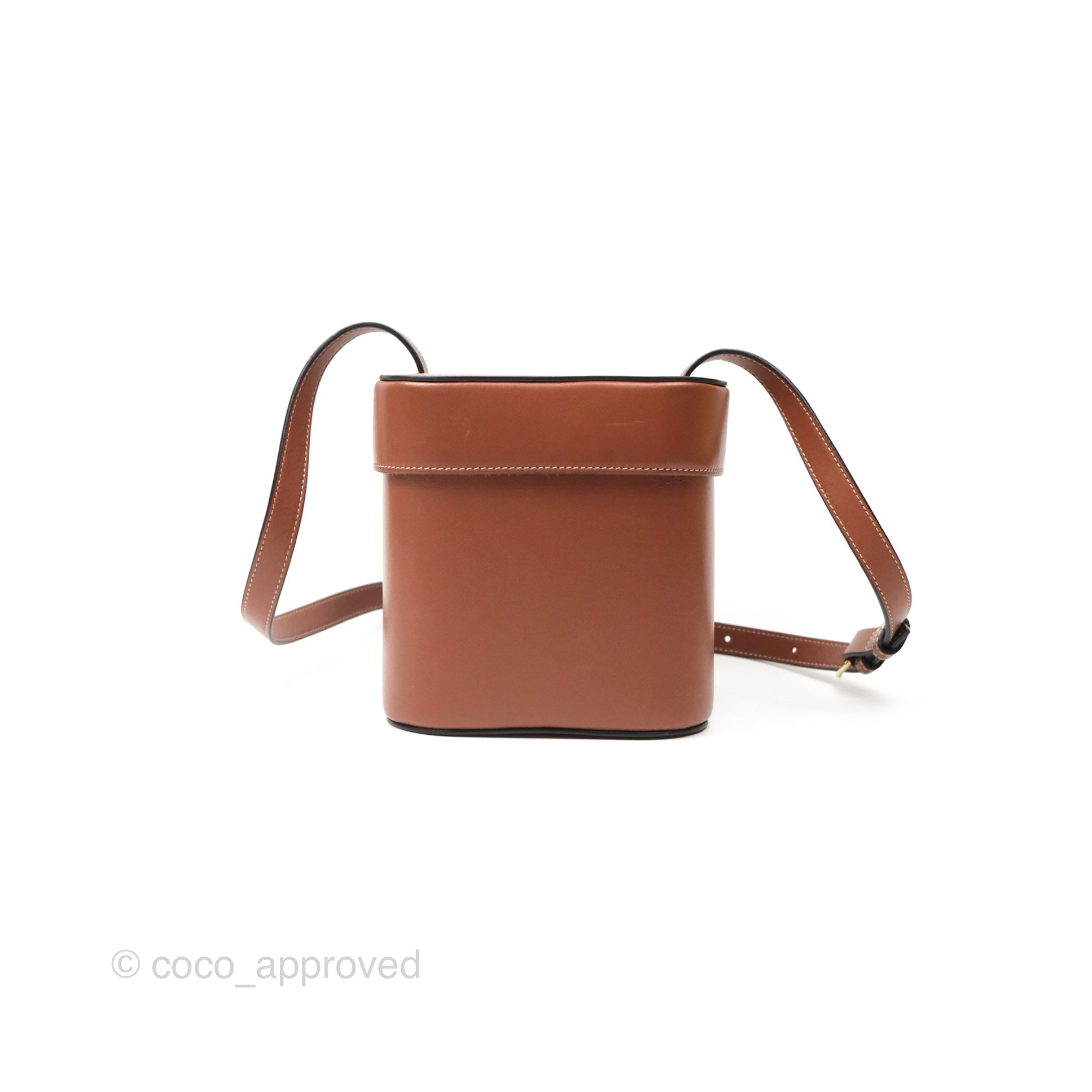 Celine Box Leather Bag in Tan Smooth Calfskin - Luxury Shoulder Bag for Women, Perfect for Work, Travel & Everyday Use