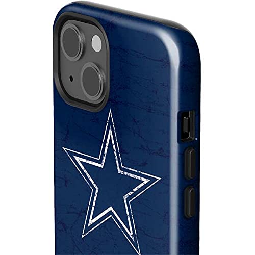 Skinit Impact-Resistant Phone Case for iPhone 13 - Officially Licensed NFL Dallas Cowboys Vintage Design | Perfect for Football Fans & Game Day Protection