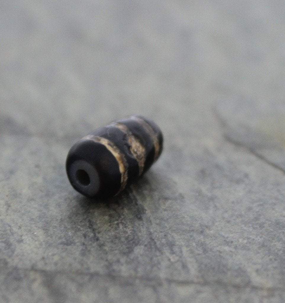 Authentic Ancient Tiny Dzi Beads - Tibetan Buddhist Prayer Beads for Meditation, Healing & Spiritual Protection