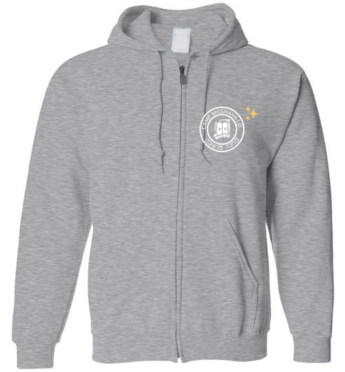 Moshava IO Zip Hoodie for Men & Women - Lightweight Fleece Pullover with Front Pockets - Perfect for Outdoor Activities, Gym, and Casual Wear