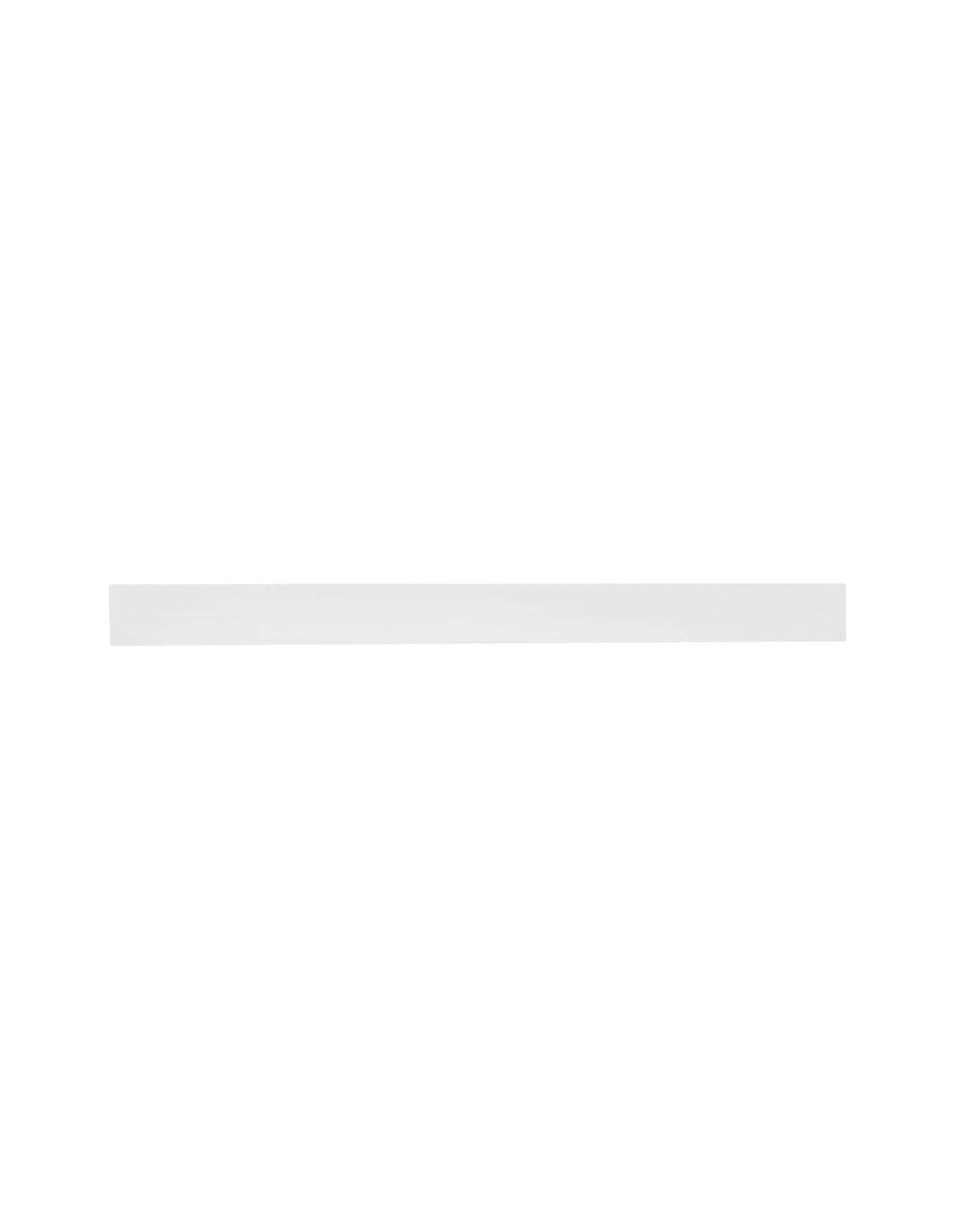 Kartell Rail Towel Holder - White Plastic Bathroom Organizer (45 x 7.5 x 4 cm) - Perfect for Modern Bathrooms & Spa Decor