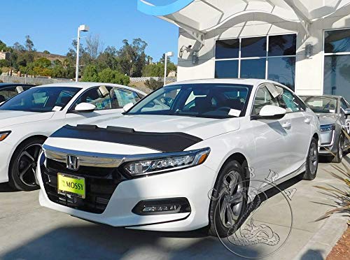 Car Hood Mask Bonnet Bra Cover for Honda Accord Sedan 2018-2020 - Durable Protection Against Road Debris & Weather (Perfect for Road Trips & Daily Commute)