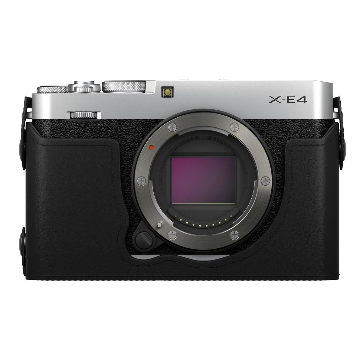 Fujifilm BLC-XE4 Genuine Black Leather Camera Case for X-E4 - Premium Protection for Travel & Street Photography
