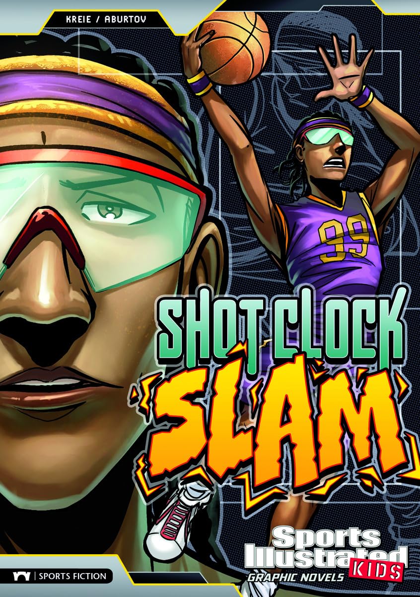 Shot Clock Slam - Sports Illustrated Kids Graphic Novels | Basketball-Themed Comic Book for Young Readers | Perfect for School Libraries & Sports Enthusiasts