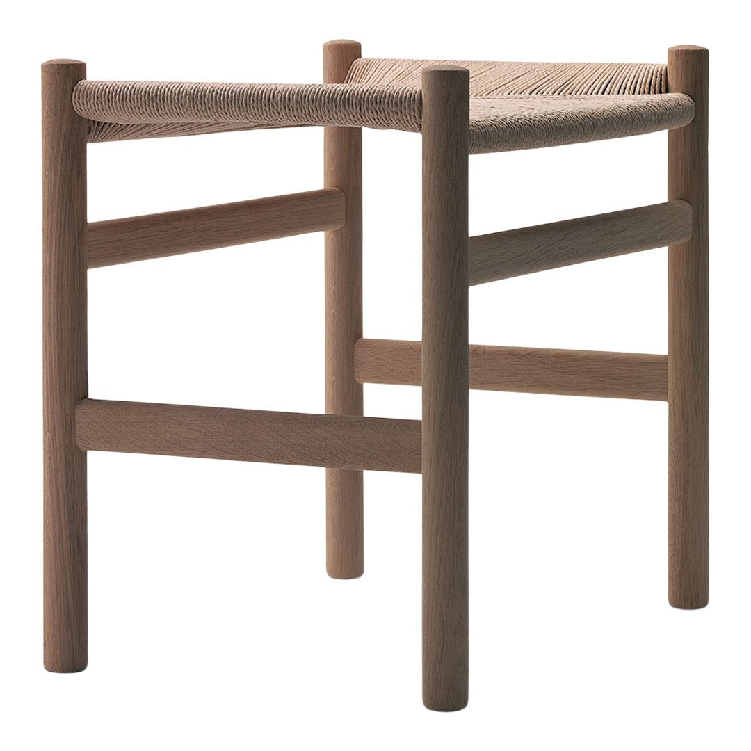 CH53 Stool by Hans J. Wegner - Modern Scandinavian Wooden Bar Stool for Kitchen, Dining & Lounge - Premium Danish Design Furniture for Home & Office