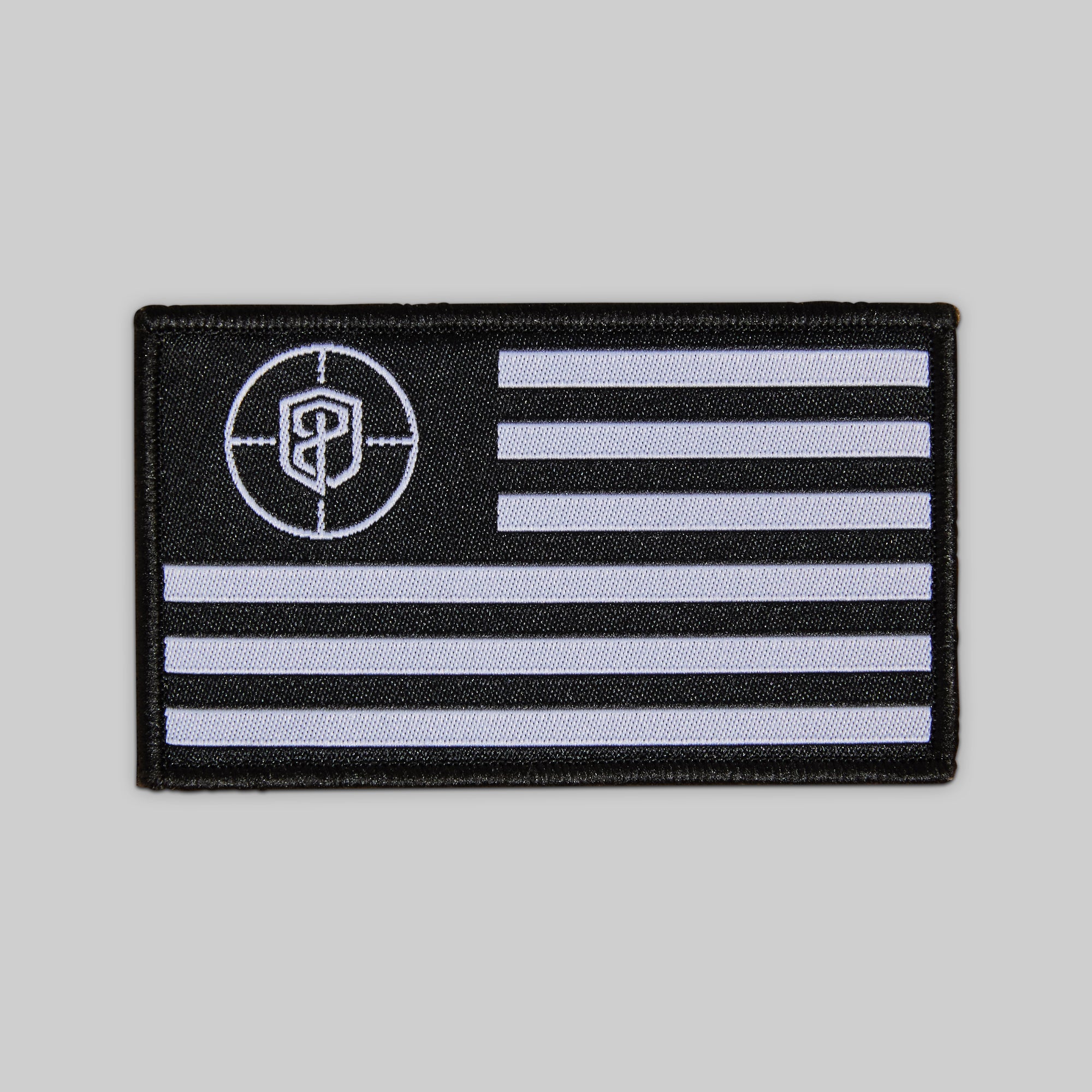 Born Primitive Tactical Velcro Flag Patch - Hook and Loop Morale Patch for Military, Outdoor, Tactical Gear - Perfect for Backpacks, Vests, and Uniforms