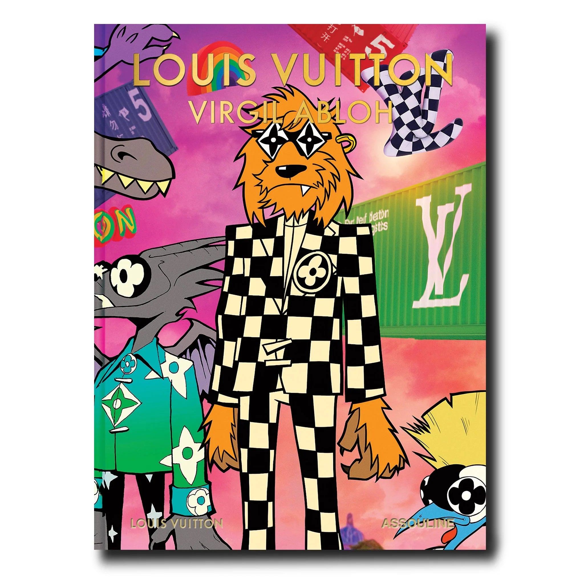 Louis Vuitton Virgil Abloh Classic Cartoon Cover Limited Edition - Stylish Designer Tote Bag for Women, Fashion Accessories & Luxury Gift Ideas for Birthday, Anniversary