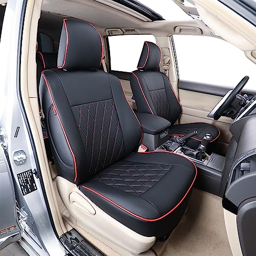 Black with Red Piping